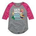 thumbnail image 1 of Paw Patrol - Ultimate Explorer - Toddler And Youth Girls Raglan Graphic T-Shirt, 1 of 6
