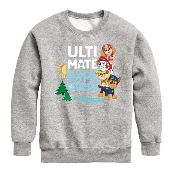 Paw Patrol - Ultimate Explorer - Toddler & Youth Crewneck Fleece Sweatshirt