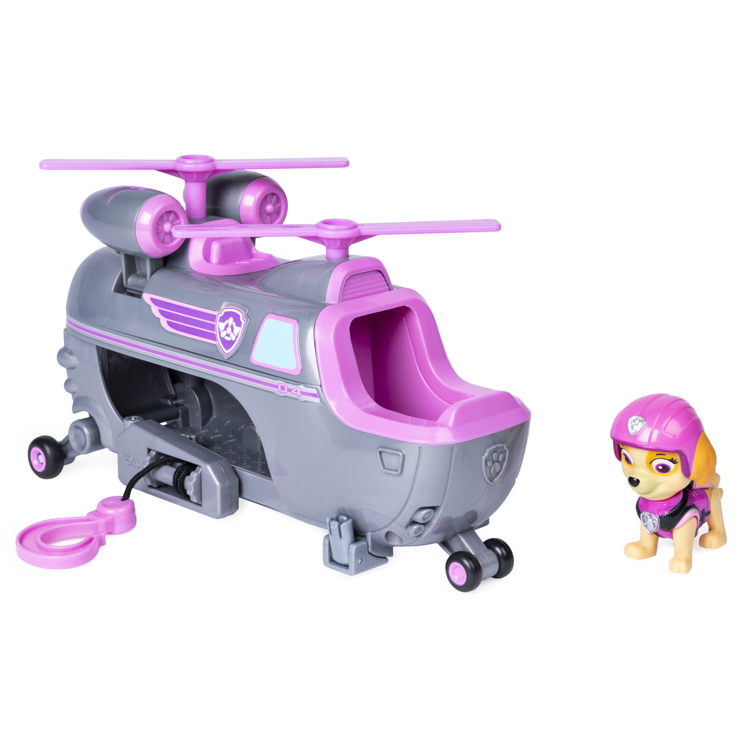 Paw Patrol Ultimate Rescue - Skye’s Ultimate Rescue Helicopter with Moving Propellers and Rescue Hook, for Ages 3 and Up - image 1 of 6