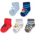 thumbnail image 1 of Paw Patrol Uniutility Baby 5 Pack Shorty Socks 12-24 Months, 1 of 1