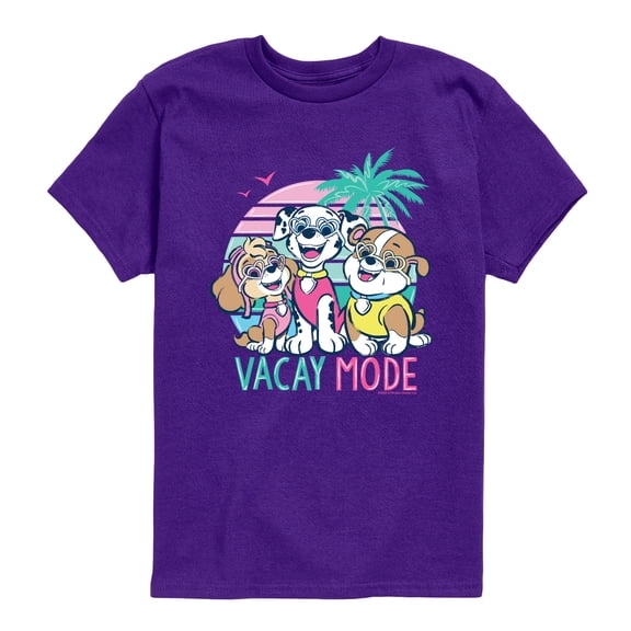 Paw Patrol - Vacay Mode - Youth Short Sleeve Graphic T-Shirt