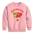 thumbnail image 1 of Paw Patrol -  Valentine's Heartbreaker - Toddler And Youth Crewneck Fleece Sweatshirt, 1 of 5
