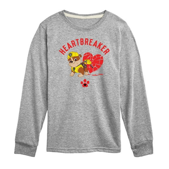 Paw Patrol -  Valentine's Heartbreaker - Toddler And Youth Long Sleeve Graphic T-Shirt