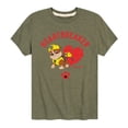 thumbnail image 1 of Paw Patrol -  Valentine's Heartbreaker - Toddler And Youth Short Sleeve Graphic T-Shirt, 1 of 6