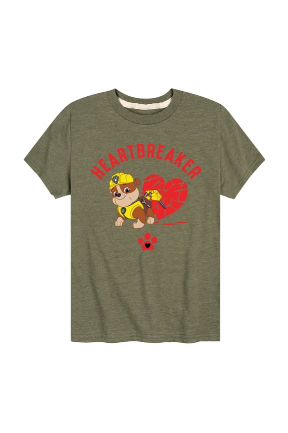 -  Valentine's Heartbreaker - Toddler And Youth Short Sleeve Graphic T-Shirt