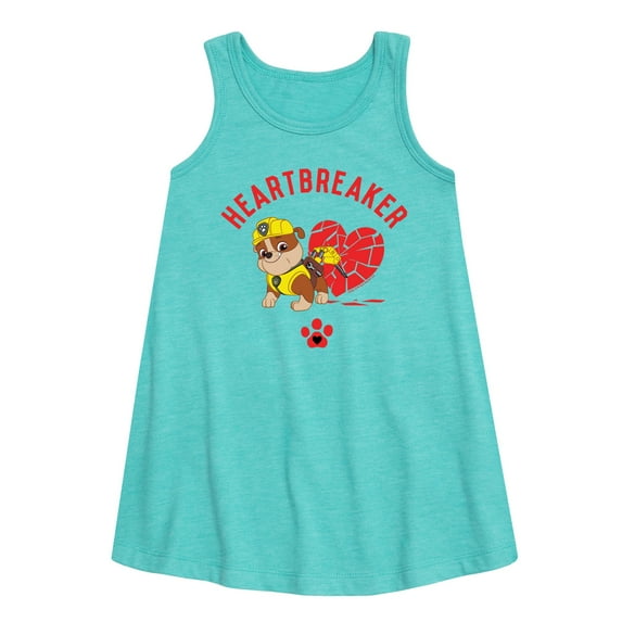 Paw Patrol - Valentine's Heartbreaker - Toddler and Youth Girls A-line Dress