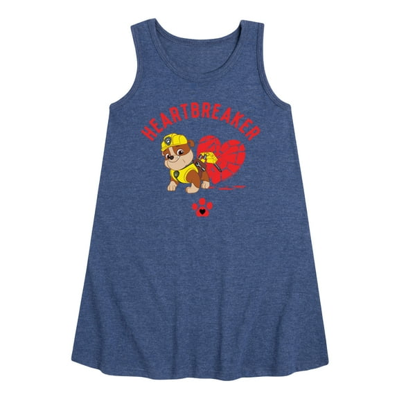 Paw Patrol - Valentine's Heartbreaker - Toddler and Youth Girls A-line Dress