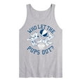 thumbnail image 1 of Paw Patrol - Who Let The Pups Out - Men's Jersey Tank Top, 1 of 5
