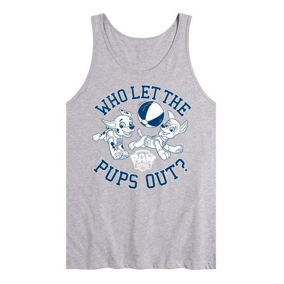 Paw Patrol - Who Let The Pups Out - Men's Jersey Tank Top
