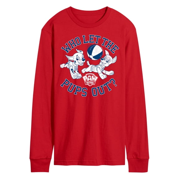 Paw Patrol - Who Let The Pups Out - Men's Long Sleeve T-Shirt