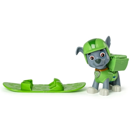 Paw Patrol Winter Rescues Action Pack Pup, Snowboard Rocky