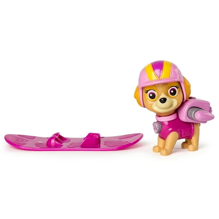 Paw Patrol Winter Rescues Action Pack Pup, Snowboard Skye