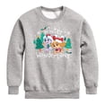 thumbnail image 1 of Paw Patrol - Winter Wonderland - Toddler And Youth Crewneck Fleece Sweatshirt, 1 of 6