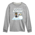 thumbnail image 1 of Paw Patrol - Yelp For Snow Day - Toddler And Youth Long Sleeve Graphic T-Shirt, 1 of 6