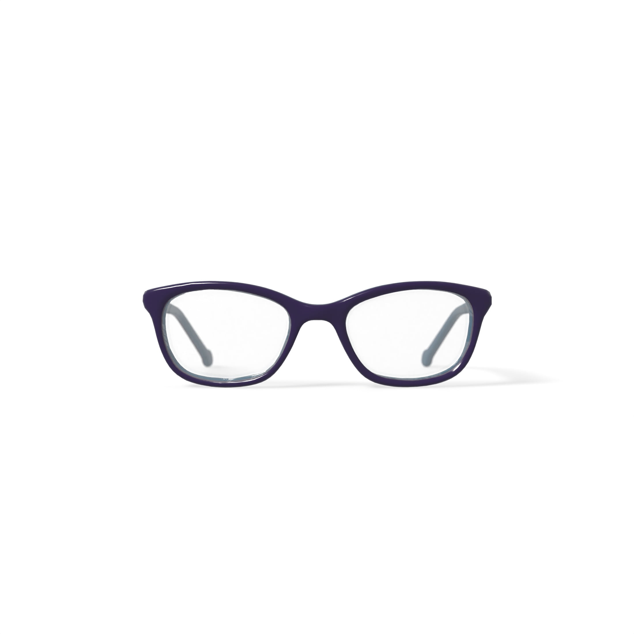 Paw Patrol Youth NIC PP10 Square Prescription Eyeglasses with Case, Purple