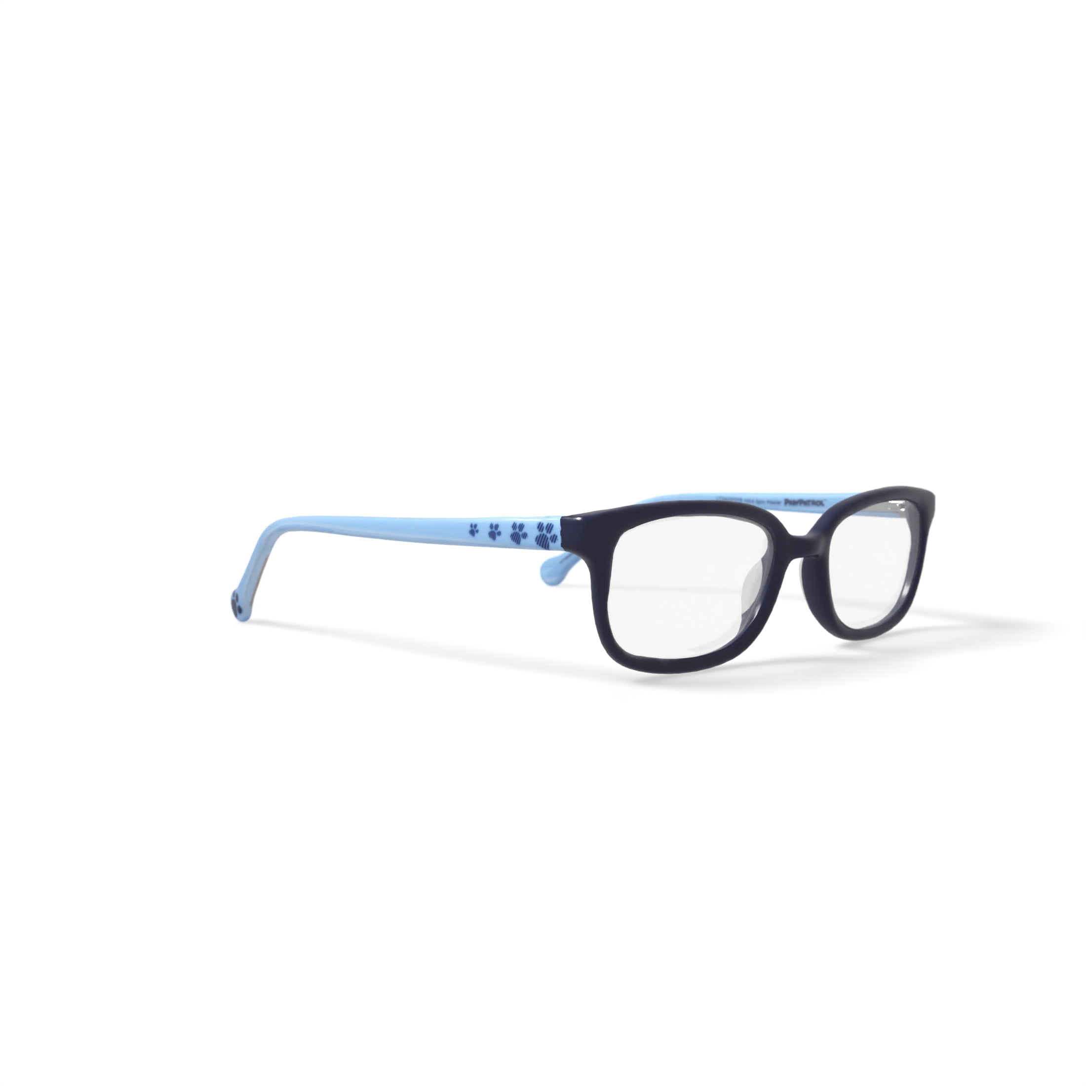Paw Patrol Youth YB NIC PP09 Rectangular Prescription Eyeglasses with Case, Blue