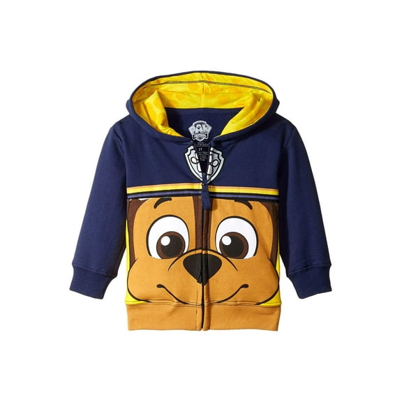 Paw Patrol Zip-Up Hoodie Sweatshirt Cotton Polyester Navy (4T)