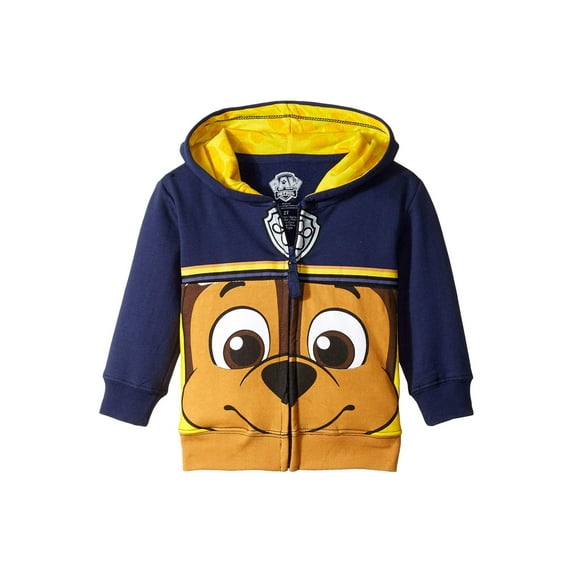 Paw Patrol Zip-Up Hoodie Sweatshirt Cotton Polyester Navy (4T)