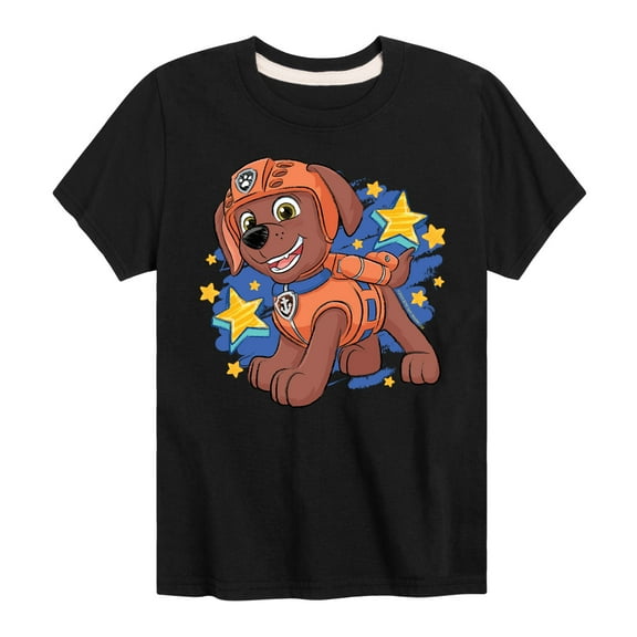 Paw Patrol - Zuma Sketch - Toddler & Youth Short Sleeve Graphic T-Shirt