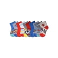 thumbnail image 1 of Paw Patrol by Paw Patrol 10k Paw Patrol B Qtr Socks Toddler Boys, Multi, (10 Pack), 1 of 5