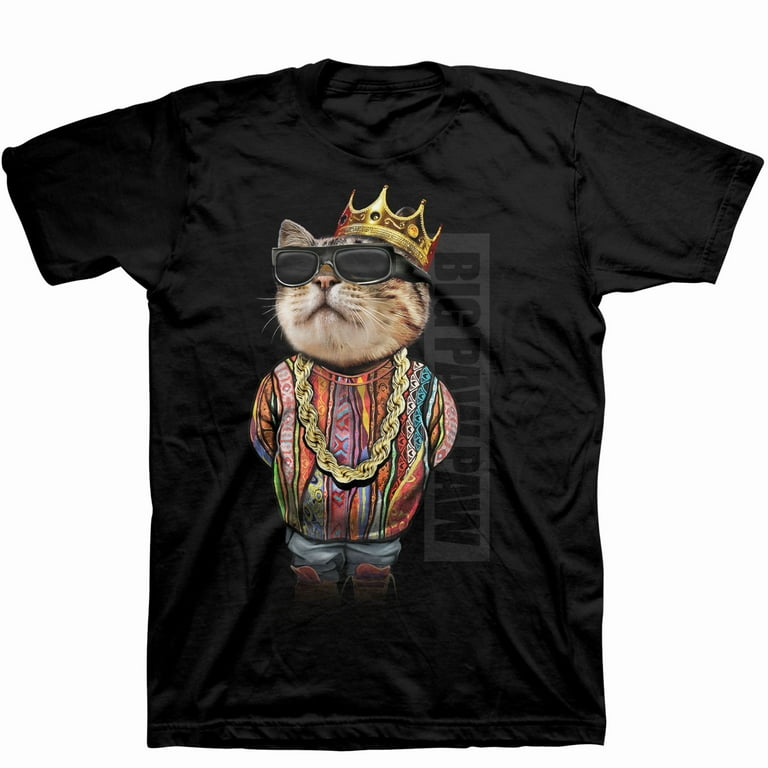 Paw Paw Cat Men s and Big Men s Graphic T shirt Walmart