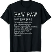Paw Paw's Definition - Unique Father's Day Gift for Grandpas - Men's Tee