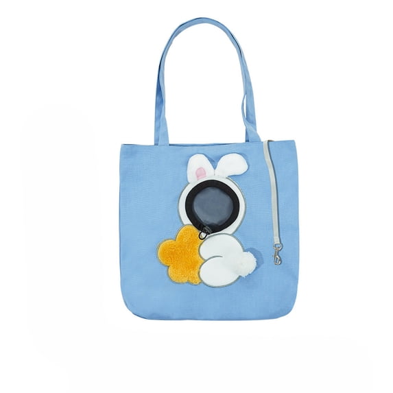 Paw Peek Bag Pet Carrier Tote Cat Dog Cartoon Canvas Shoulder Bag Colorful Animal Shapes Carrying Bag with Head-Out Design Adjustable Neck Small Dog Cat Carrier for Outdoor Use, A