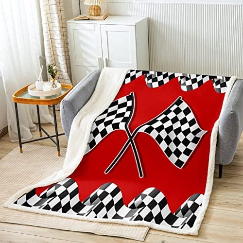 Paw Print Bed Throws Bone Puppy Pets Animal Themed Throw Blanket for