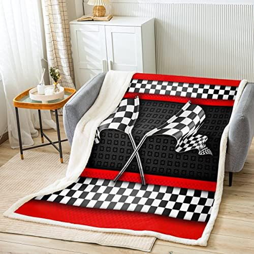 Paw Print Bed Throws Bone Puppy Pets Animal Themed Throw Blanket for