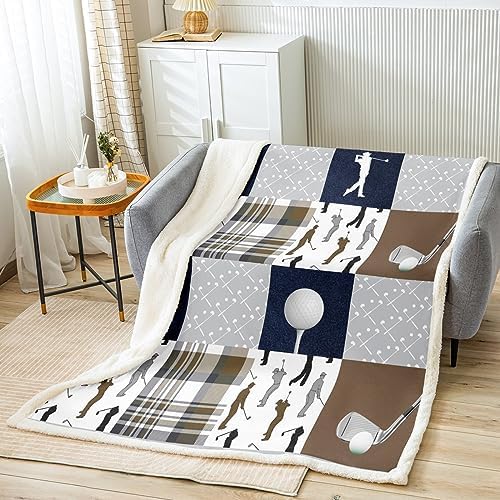 Paw Print Bed Throws Bone Puppy Pets Animal Themed Throw Blanket for