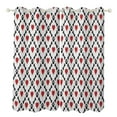 thumbnail image 1 of Paw Print Blackout Curtains Window Drapes Room Darkening Thermal Insulated Grommets Curtains, for Living, Dining, Bedroom,2 Panels, 1 of 5