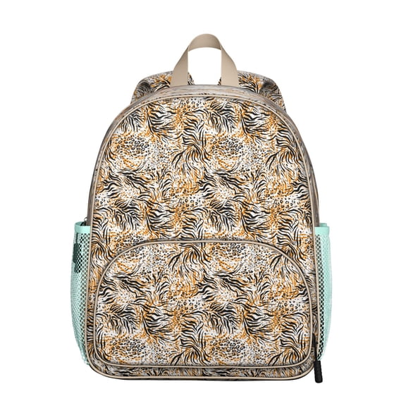 Paw Print Cat Backpack - Ergonomic & Organized Storage for Students