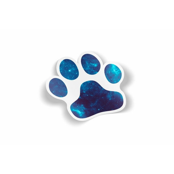 Paw Print Design 22 Waterproof Sticker