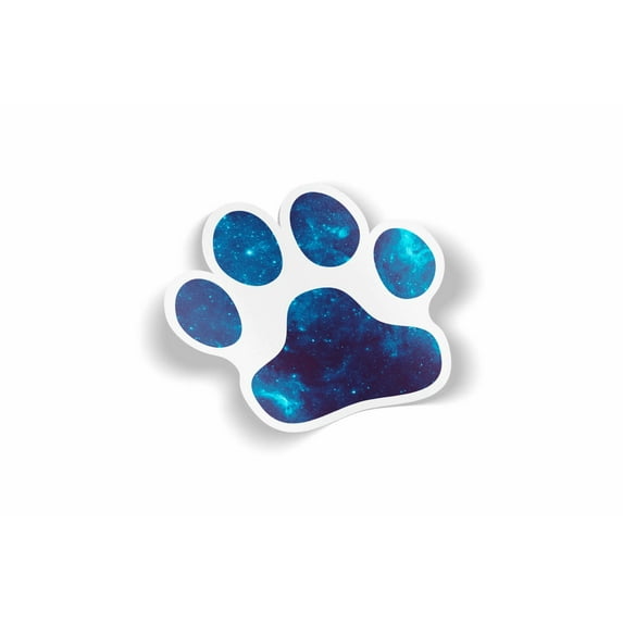 Paw Print Design 22 Waterproof Sticker