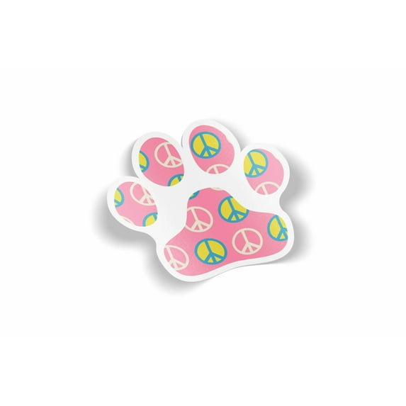 Paw Print Design 26 Waterproof Sticker