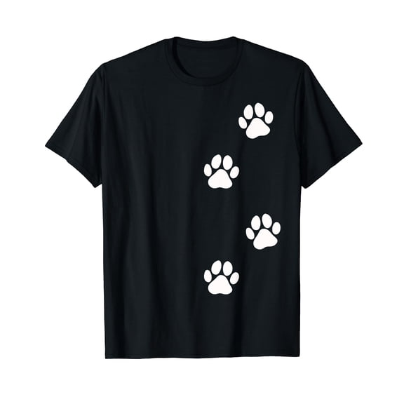Paw Print Dog Cat Pet Lover T-Shirt