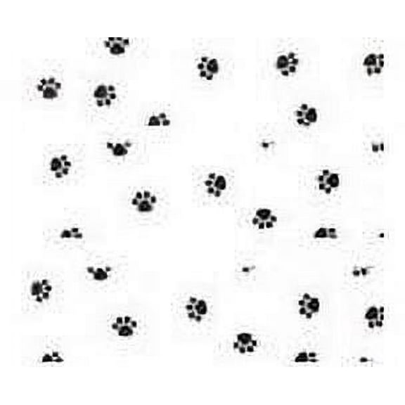 Paw Print Edible Photo Image Cake Border Decoration