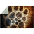 thumbnail image 1 of Paw Print Elegant Grey Polyester Indoor Rug - Soft and Durable Floor Mat for Home Decor - 4x6 Area Rug for Living Room and Bedroom - Backing and Easy to Clean, 1 of 6