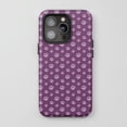 thumbnail image 1 of Paw Print For All iPhone Series Tough Phone Case Pattern Purple, 1 of 7