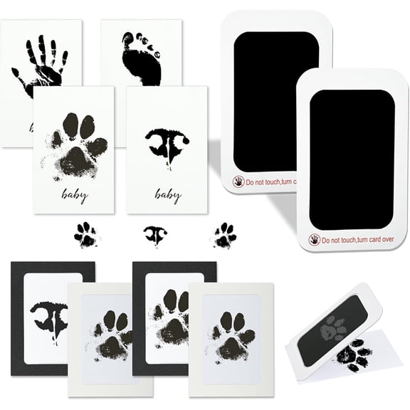 Paw Print Ink Pad for Dog Paw Prints, Dog Paw Print Kit, Pet Paw Printing Kit, Pet Paw Print Impression Kit, Paw Imprint Kit for Dogs, Memorial Gifts for Cat Dog