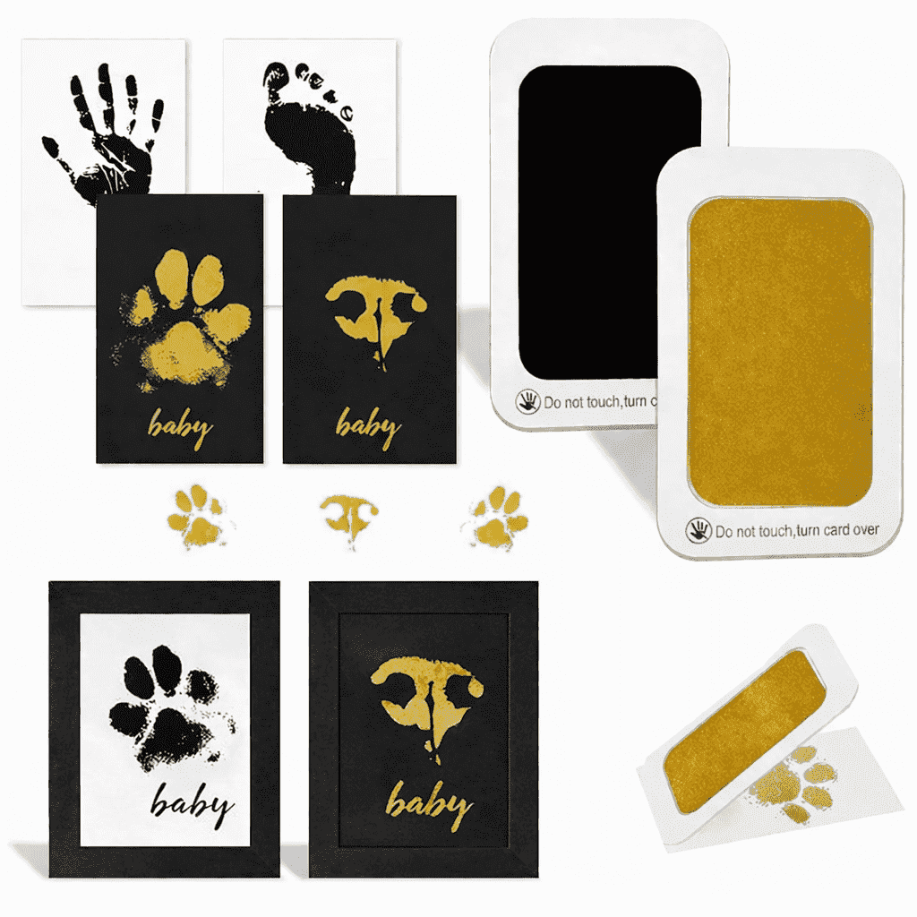 Paw Print Ink Pad for Dog Paw Prints, Dog Paw Print Kit, Pet Paw ...