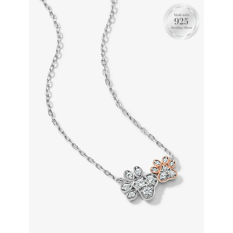 Paw Print Necklace