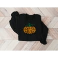 thumbnail image 1 of Paw Print Pumpkin Shirt, Halloween Dog Mom Sweatshirt, 1 of 9