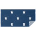 thumbnail image 1 of Paw Print Rectangle Tablecloth 60"x120",Waterproof Polyester Rectangle Table Cloth, Wipeable Spillproof Polyester Tablecloth for Dining, Camping, Indoor and Outdoor, 1 of 6