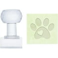 thumbnail image 1 of Paw Print Soap Stamp Animal Cat Dog Footprint Acrylic Stamp Soap Embossing Stamp Soap Chapter Imprint Stamp for Handmade Soap Cookie Clay Pottery Biscuits Making, 1 of 9