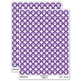 thumbnail image 1 of Paw Print Solid 200+ Round Stickers - Purple - Matte Finish - 0.50" Size, 1 of 3