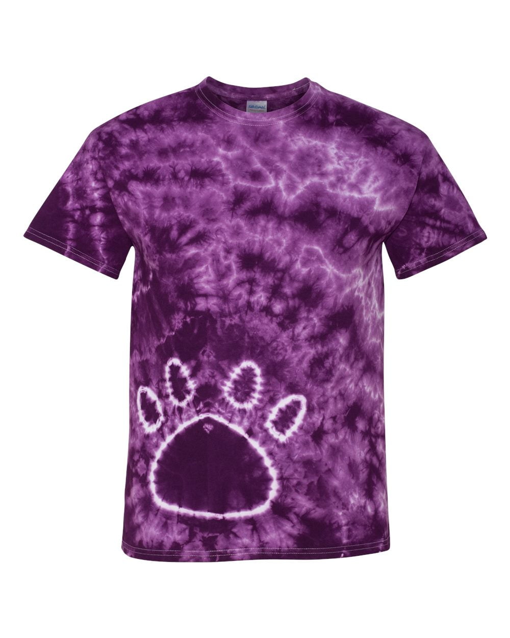 Tie Dye Paw Print T-Shirt Tie Dye Paw Print T-Shirt