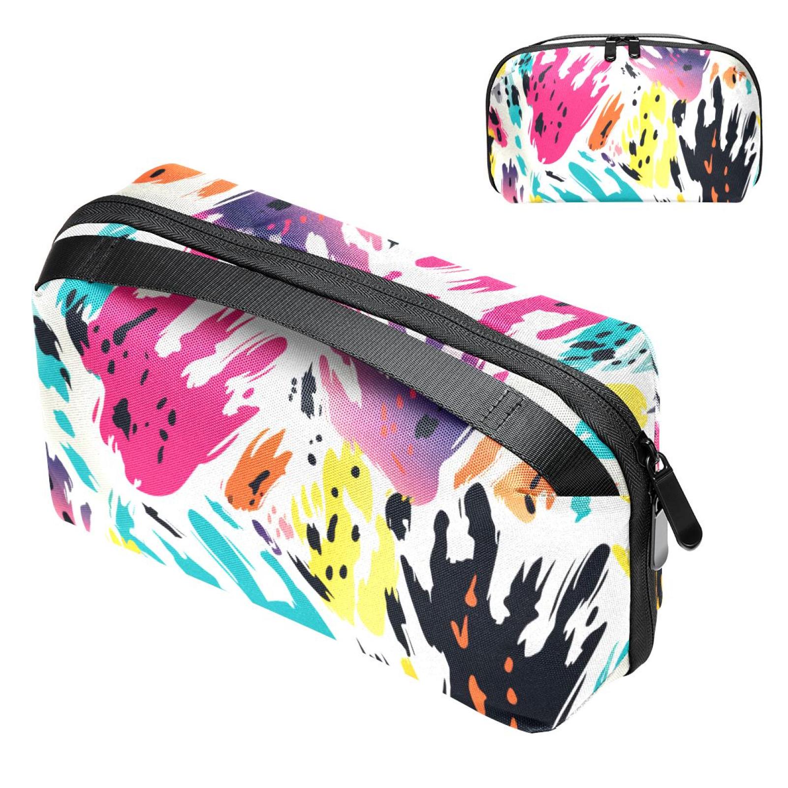 Drive Bag Paw Print Travel Organizer Oxford Cloth Waterproof Storage Pouch Hard ...