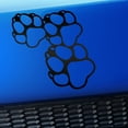 thumbnail image 1 of Paw Print Trio - Vinyl Decal - Choose Color - [MATTE BLACK], 1 of 1