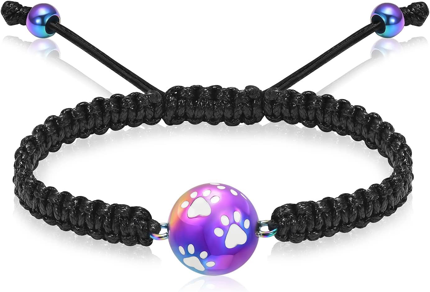 Paw Print Urn Bracelet for Ashes for Women Men Cremation Jewelry ...